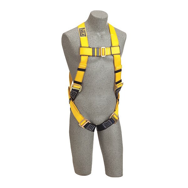 3M Dbi-Sala Delta(TM) Full Body Harness, 3XL, 420 lb., Back D-Ring - 1101838