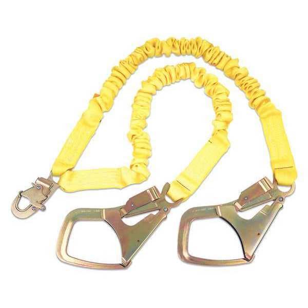 3M Dbi-Sala Shock Absorbing Lanyard, 6 ft., 310 lb. Weight Capacity - 1244448