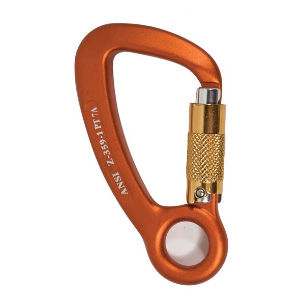 Sunbelt CARABINER-FIXED EYE-TRIPLE-ALUMINUM 5.2" x2.85" x0.75" - A-B1AB85221