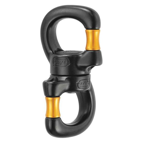 Petzl Rope Swivel, 5170 lb., Black - P58 SO