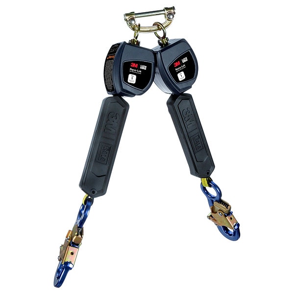 3M Dbi-Sala PersonalSelfRetractLifeline, 6 ft L, 2Legs - 3100547