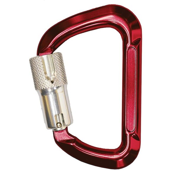 Super Anchor Safety Auto-Lock Aluminum Carabineer w/ 3600lb Gate - 5006-Z