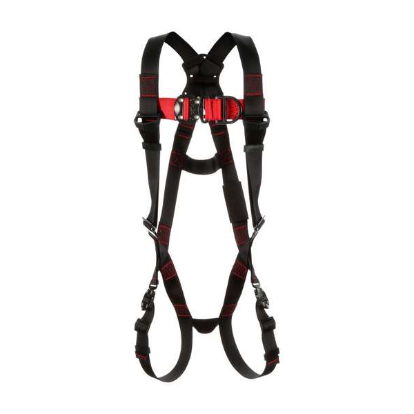 3M Protecta Protecta(R) Full Body Harness, S, 420 lb., Quick-Connect Chest/ Quick-Connect Leg Buckles - 1161556