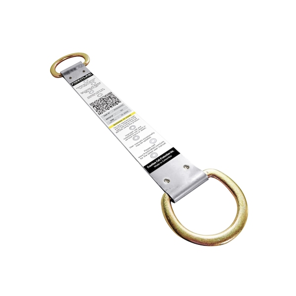 Frontline Stainless Steel Permanent Use Roof Anchor Double D-Ring - ROSU02SS