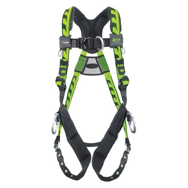 Honeywell Miller AirCore(TM) Full Body Harness, 2XL/3XL, 400 lb., Quick-Connect Chest/ Tongue Leg Buckles - AAF-TBD23XG