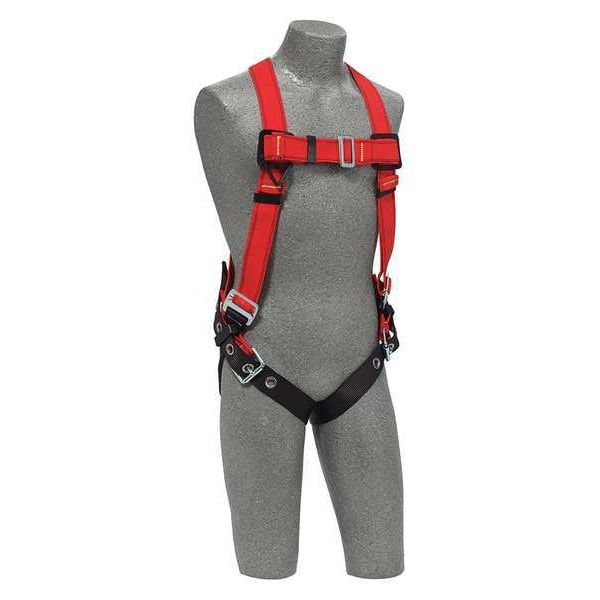 3M Protecta Protecta(R) Full Body Harness, XL, 310 lb., Mating Chest/ Tongue Leg Buckles, Back D-Ring - 1191384