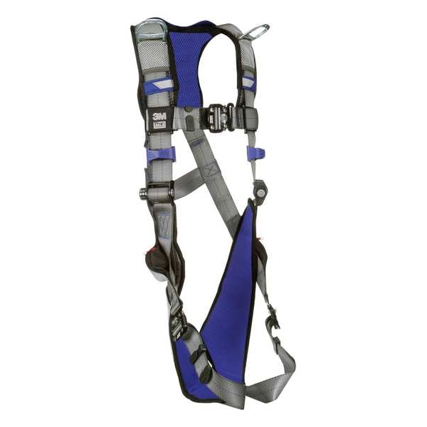 3M Dbi-Sala ExoFit(TM) X200 Fall Protection Harness, XL, 420 lb, Quick-Connect Chest/ Quick-Connect Leg Buckles - 1402148