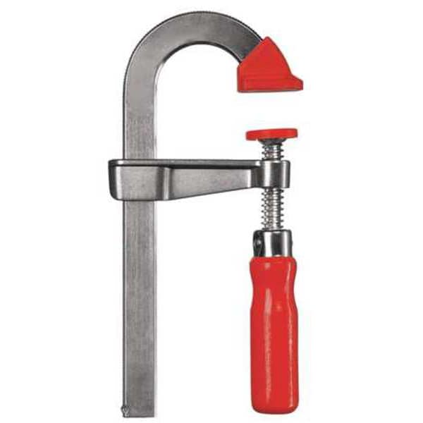 Bessey 6 in Bar Clamp, Wood Handle and 2 in Throat Depth - LMU2.006