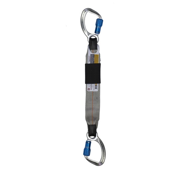 Super Anchor Safety Extender Web Lanyard A-End Captive Carabiner 5000-ZY B-End Captive Carabiner 5000-ZY. - 6002-CC