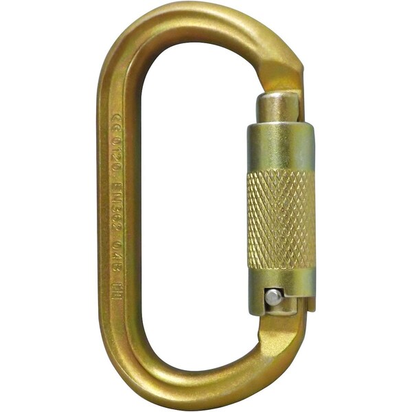 Sunbelt Carabiner-Oval OS Keylock, Supersafe, SS 6.5" x4" x1" - A-B1ABKL321SS