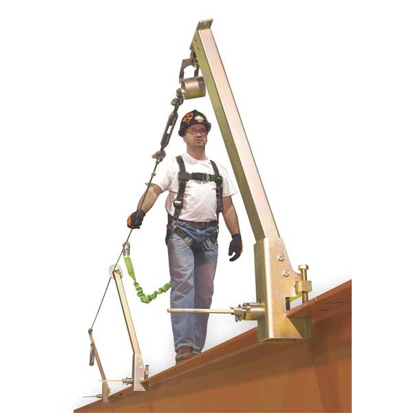 Honeywell Miller Horizontal Lifeline System, 120 ft., Yellow With Zinc Chromate Finish - SGS36/120FT