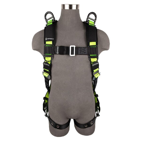 Safewaze PRO Full Body Retrieval Harness: 1D, Shoulder D, MB Chest, TB Legs - FS185-R