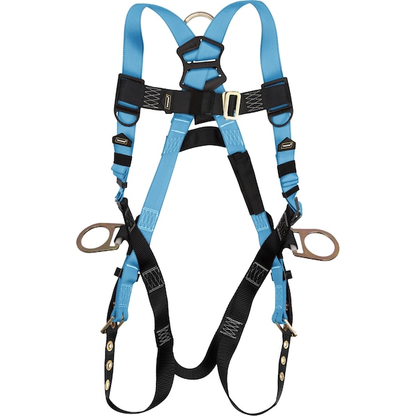 Ironwear Full Body Harness with SRL independent web connector | Adjustable Grommets and 3 D-Rings - 2126-LG-XL