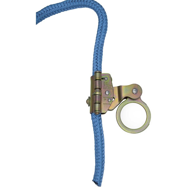 Ironwear Steel Alloy Anti-Panic Rope Grab w/ 1.968" Connecting Eye - 2830