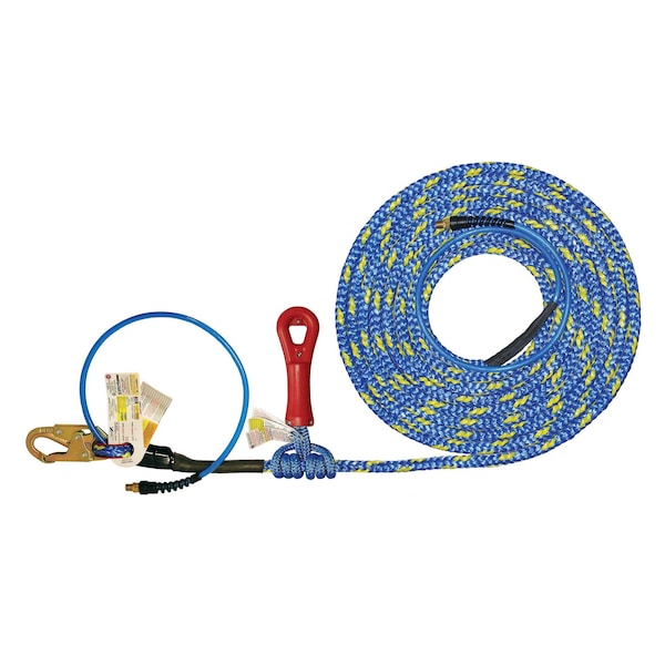 Super Anchor Safety 50ft. X-Line Pneumatic Lifeline w/Snaphook - 4065-50