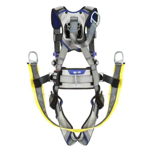 3M Dbi-Sala ExoFit(TM) X200 Fall Protection Harness, L, 420 lb, Quick-Connect Chest/ Tongue Leg Buckles - 1402117