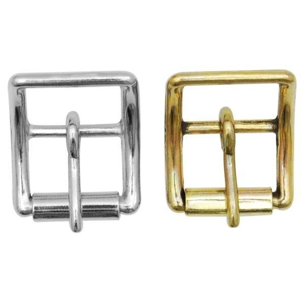 Kong Usa Center Bar Buckle Roller 163 Lacuered Bronze 14 mm, 35/64 inch - 163140Y00XK
