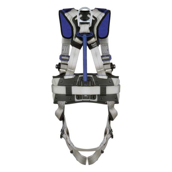 3M Dbi-Sala ExoFit(TM) X100 Fall Protection Harness, 2XL, 420 lb, Quick-Connect Chest/ Back, Chest, Hips D-Ring - 1401059
