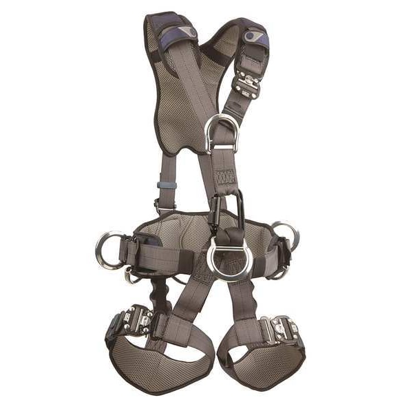 3M Dbi-Sala ExoFit NEX(TM) Rescue Full Body Harness, L, 420 lb., None Chest/ Quick-Connect Leg Buckles - 1113347