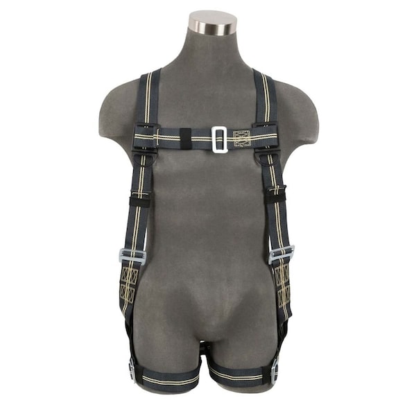 Safewaze Welding Full Body Harness 1D, Aramid Web, MB Chest, MB Legs  3X - FS77325-FR-3X