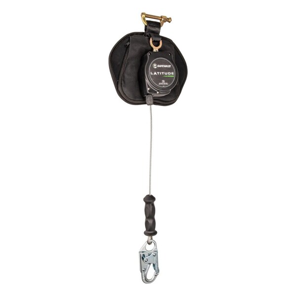 Safewaze Latitude Edge 11' Single Cable SRL Steel Snap Hook - SW8008-11LE