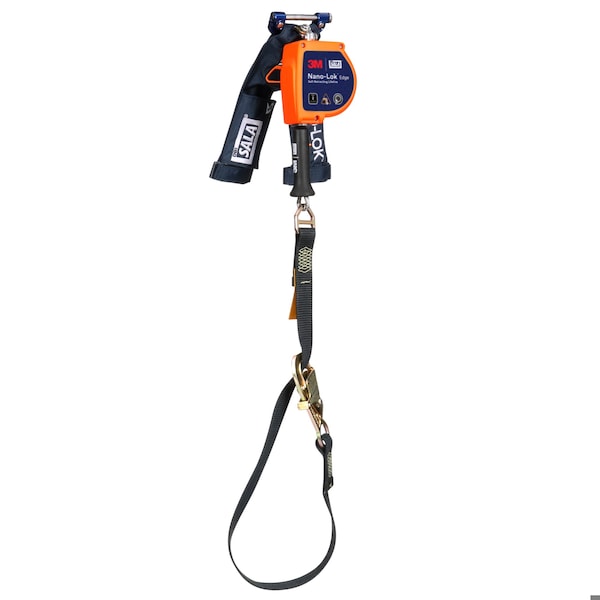 3M Self Retracting Lifeline, 420 lb Weight Capacity, Black - 3500297
