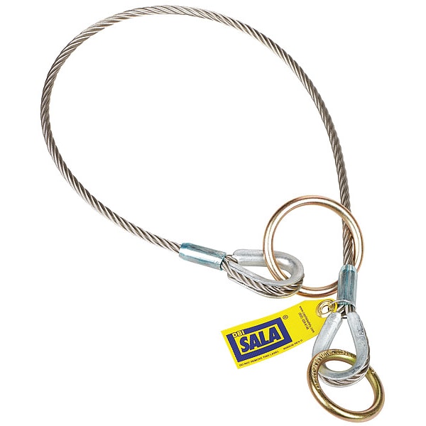 3M Dbi-Sala Choker Anchor Cable, 6 ft, 310 lb Weight Capacity - 5900551
