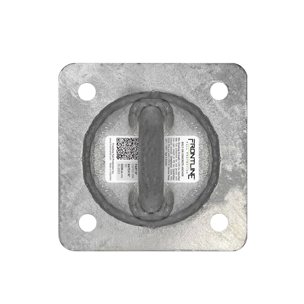Frontline Concrete and Steel 10k Lbs Reusable Anchor Plate - COP02-10K