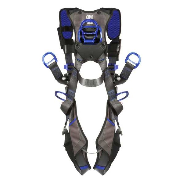 3M Dbi-Sala ExoFit(TM) X300 Fall Protection Harness, S, 420 lb, Quick-Connect Chest/ Quick-Connect Leg Buckles - 1113449