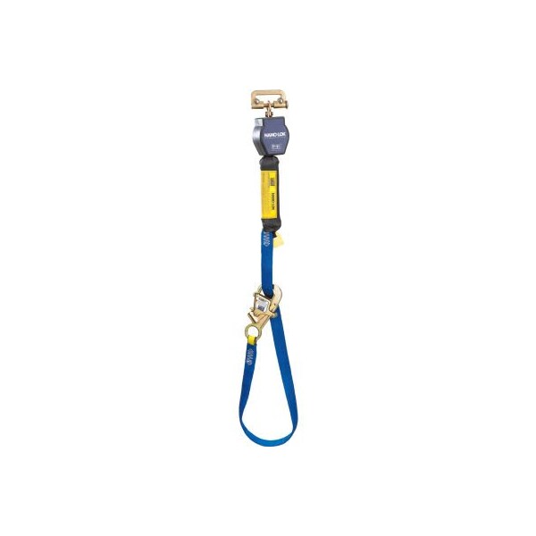 3M Dbi-Sala DBI-SALA Nano-Lok Self Retracting Lifeline, 9'L, 420 Cap Lbs - 3101366
