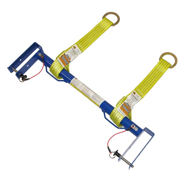 Super Anchor Safety 2x4/2x6 Combination Truss Bar-Detent Pin Blue Powder Coating - 2833-DP