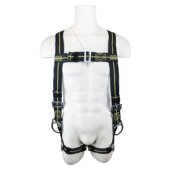 Safewaze Fire Rated Full Body Harness, Vest Style, M - FS77326-FR-M