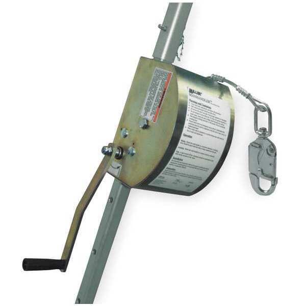 Honeywell Miller Conf.Space Winch, 65 ft., Steel - 8442-Z7/65FT