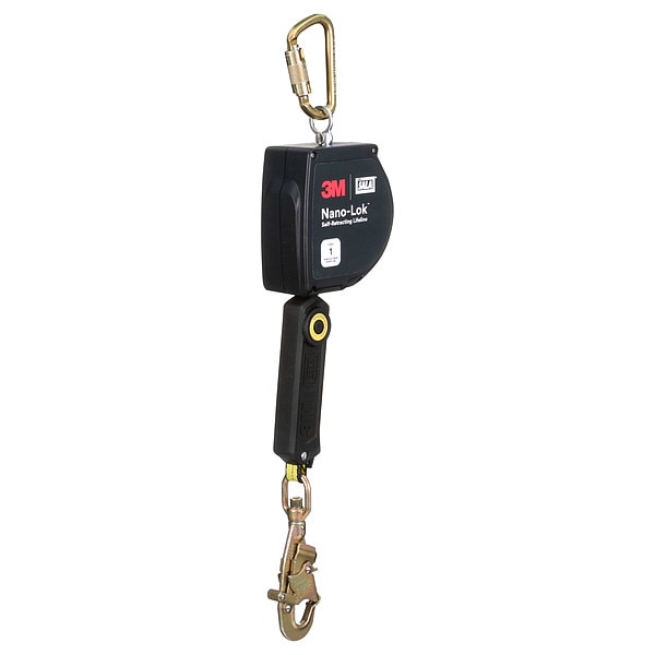 3M Dbi-Sala Self Retracting Lifeline, 20 ft L, 1Leg - 3100261