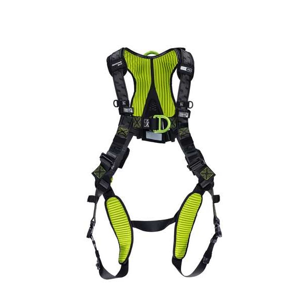 Honeywell Miller H700 Fall Protection Harness, 3XL/4XL, 420 lb, Quick-Connect Chest/ Quick-Connect Leg Buckles - H7IC2A4