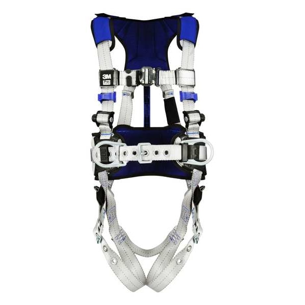 3M Dbi-Sala ExoFit(TM) X100 Fall Protection Harness, S, 420 lb, Quick-Connect Chest/ Tongue Leg Buckles - 1401120