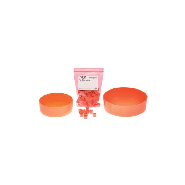 Guardian PURE SAFETY GROUP 1 INCH NPT PIPE CAPS 100/PKG - NPT1OR