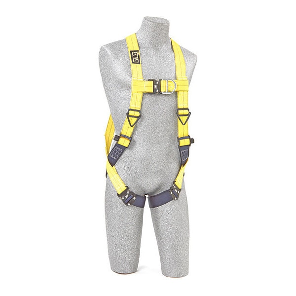 3M Dbi-Sala Delta(TM) Full Body Harness, S, 420 lb., Back, Front D-Ring - 1102091