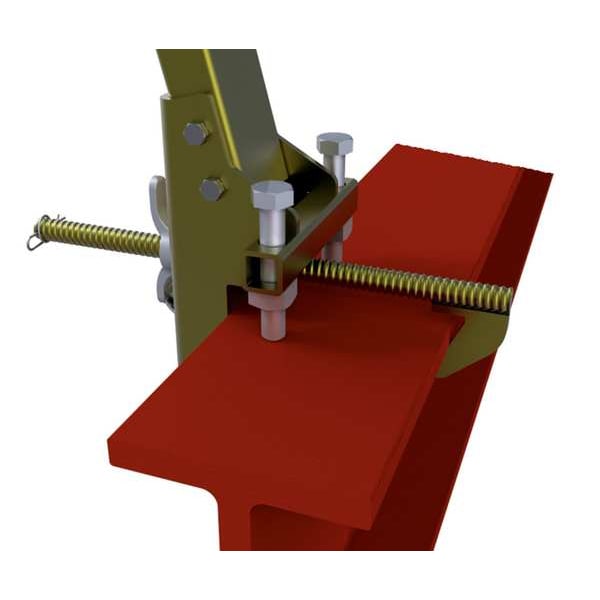 3M Dbi-Sala Kit, Base, Retrofit, I-Beam 2 1/4X36 In - 7400067