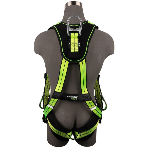 Safewaze PRO+ Full Body Harness 3D, QC Chest, TB Legs  3X - FS-FLEX285-3X
