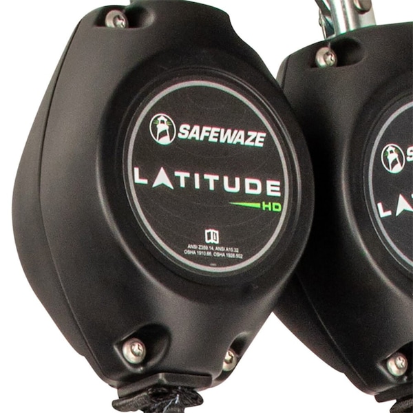 Safewaze Latitude HD 9' Dual Web SRL FS-EX313, Carabiner, Snap Hooks - FS-FSP1409-W-DL
