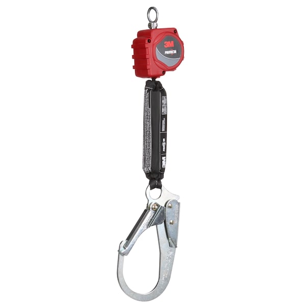 3M Protecta Self-Retracting Lifeline, 310 lb Weight Capacity, Red - 3100505