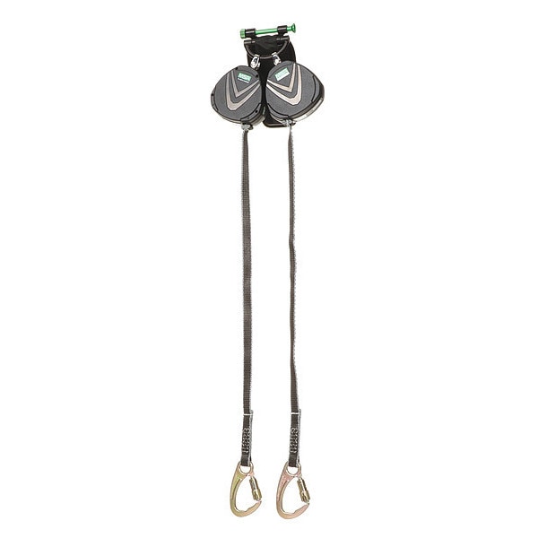 Msa Safety Leading-Edge Self Retracting Lifeline, 9 ft., Stainless Steel - 10192516