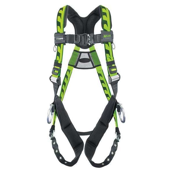 Honeywell Miller AirCore(TM) Full Body Harness, S/M, 400 lb., Quick-Connect Chest/ Tongue Leg Buckles - ACA-TB-D/S/MGN