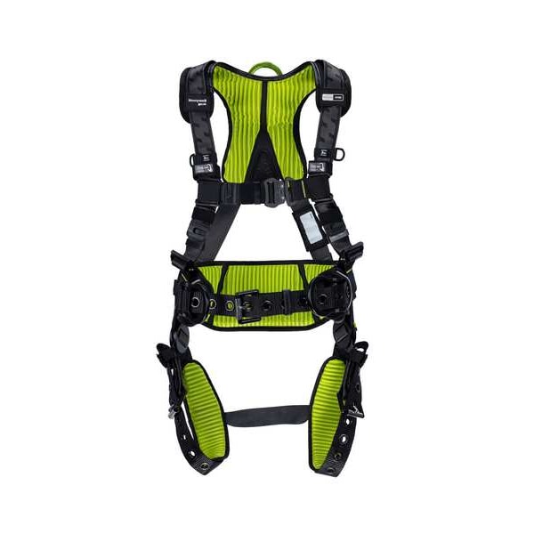 Honeywell Miller H700 Fall Protection Harness, Universal (L/XL), 420 lb, Quick-Connect Chest/ Back, Hips D-Ring - H7CC2A2
