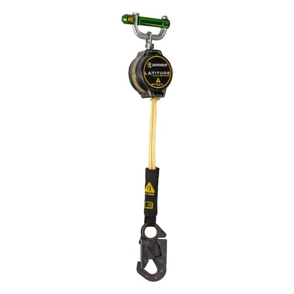 Safewaze Latitude Pro Arc Flash 7ft Single Web SRL: 9013 BWB, Dielectric Snap Hook - 020-5208