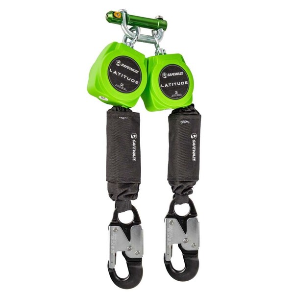 Safewaze Latitude 6' Dual Web SRL: 9013 BWB, Alu Snap Hooks - 019-5053