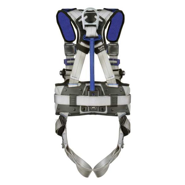 3M Dbi-Sala ExoFit(TM) X100 Fall Protection Harness, L, 420 lb, Mating Chest/ Tongue Leg Buckles - 1401042