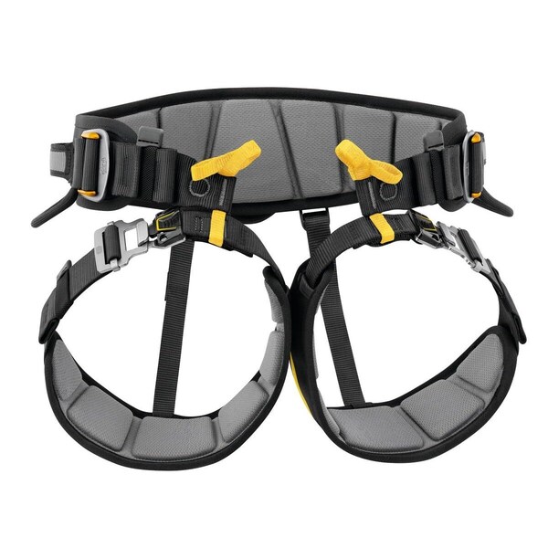 Petzl Falcon Ascent Harness, 1, FAST LT Buckles Leg Buckles - C038EA00