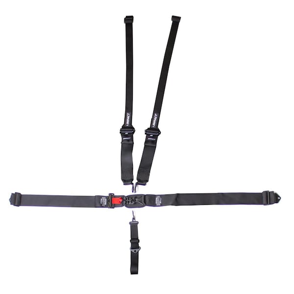 Impact Racing 51111231 5 Point Harness L-L P-D Ind Hans Shld Fixed Left Lap - IMP51111231